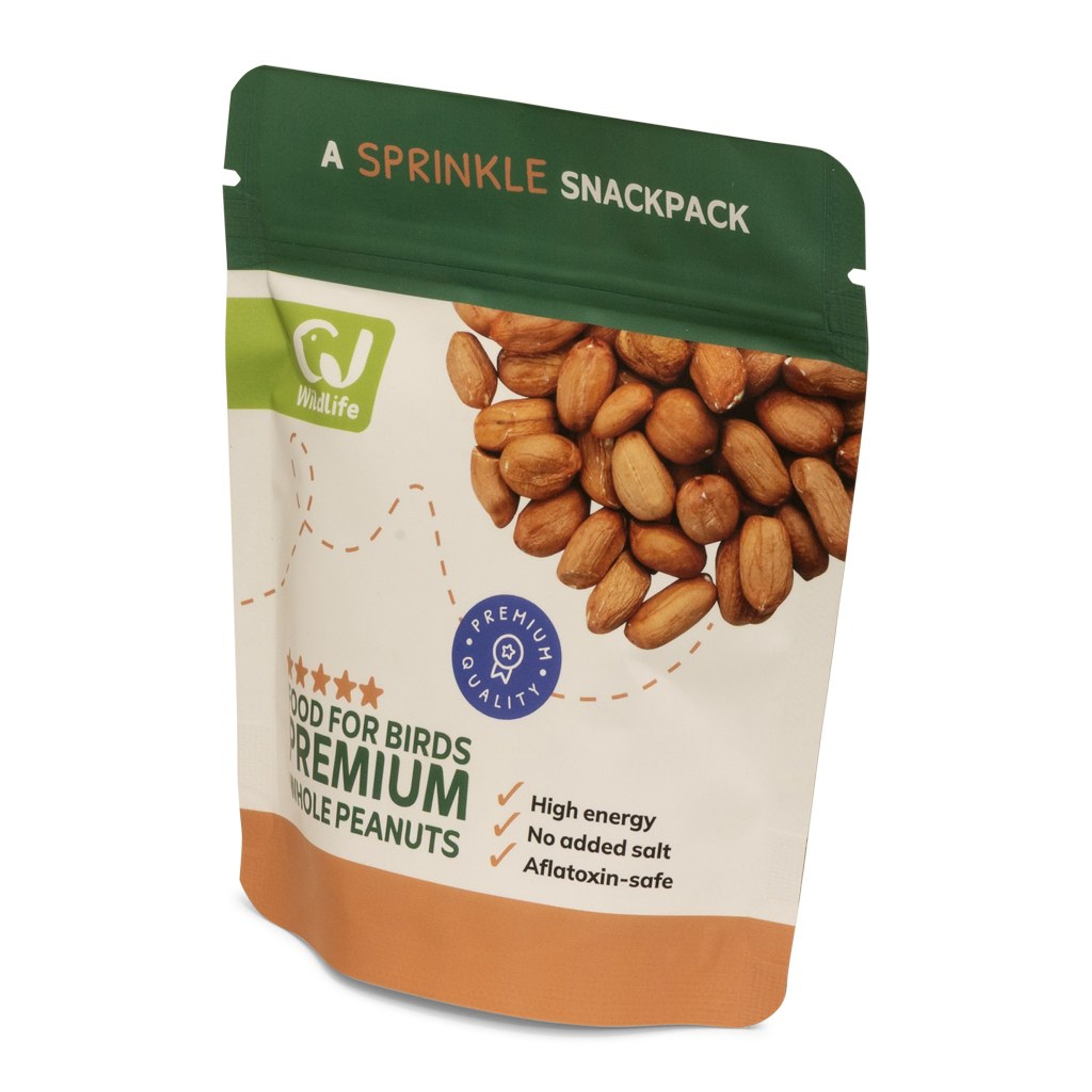 Snacktüte - Hochwertige Erdnüsse | Vogelfutter | CJ Wildlife